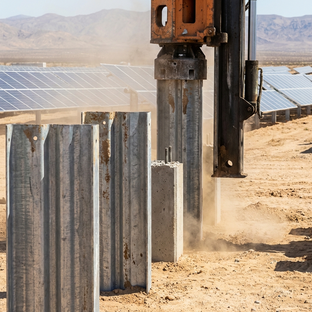 Tracker Piles and Piers